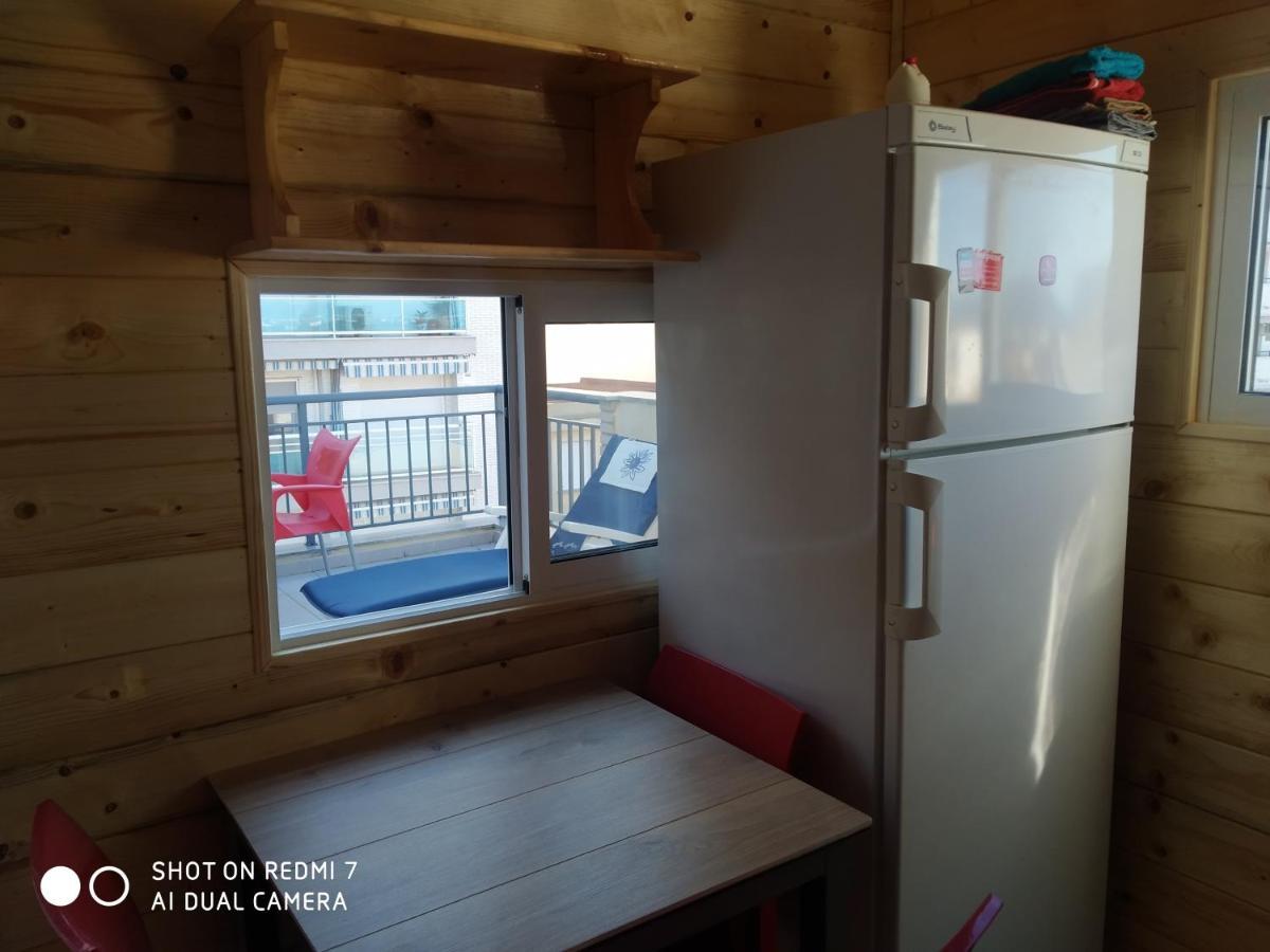 Habitacion Familiar En Un Atico Con Gran Terraza Y,Cocina ,En La Playa Бурриана Экстерьер фото